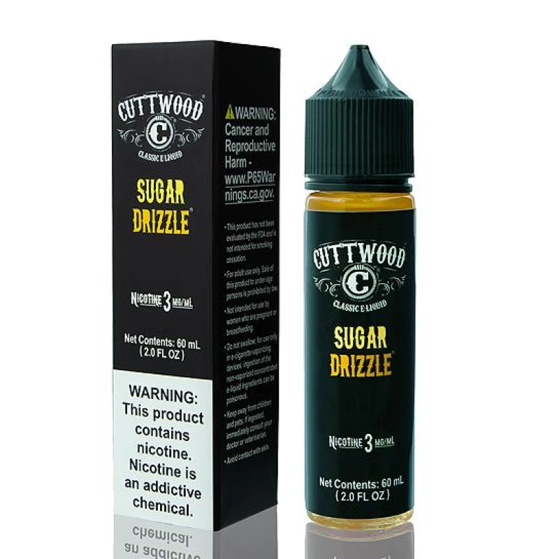 CUTTWOOD E-LIQUIDS - SUGAR DRIZZLE - 60ML