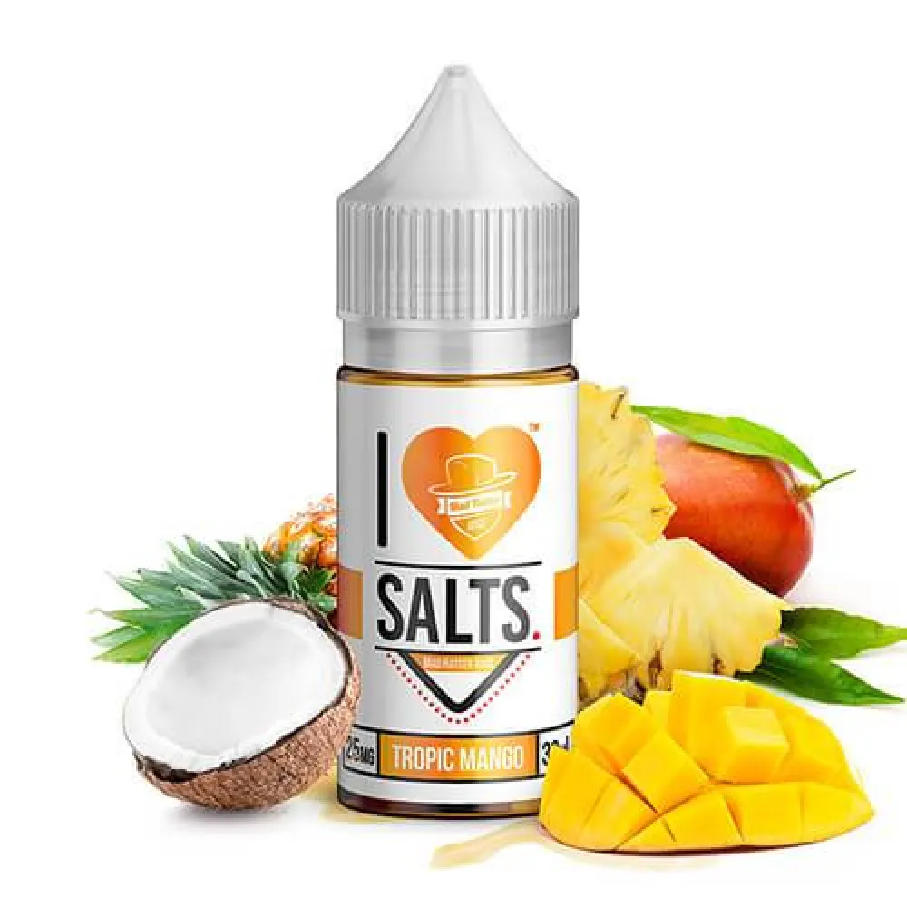 I LOVE SALTS BY MAD HATTER - TROPIC MANGO - 30ML