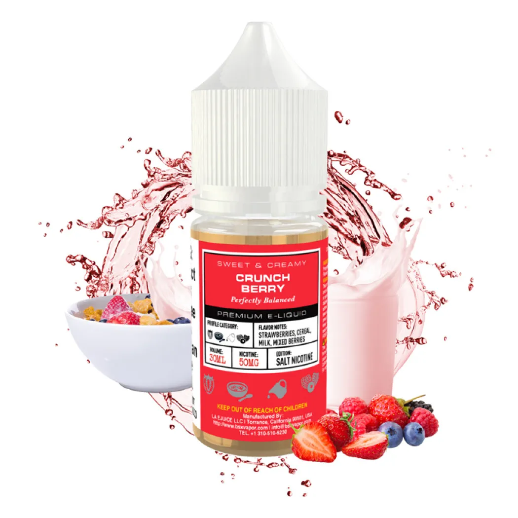 GLAS BASIX BSX NIC SALTS - CRUNCH BERRY - 30ML