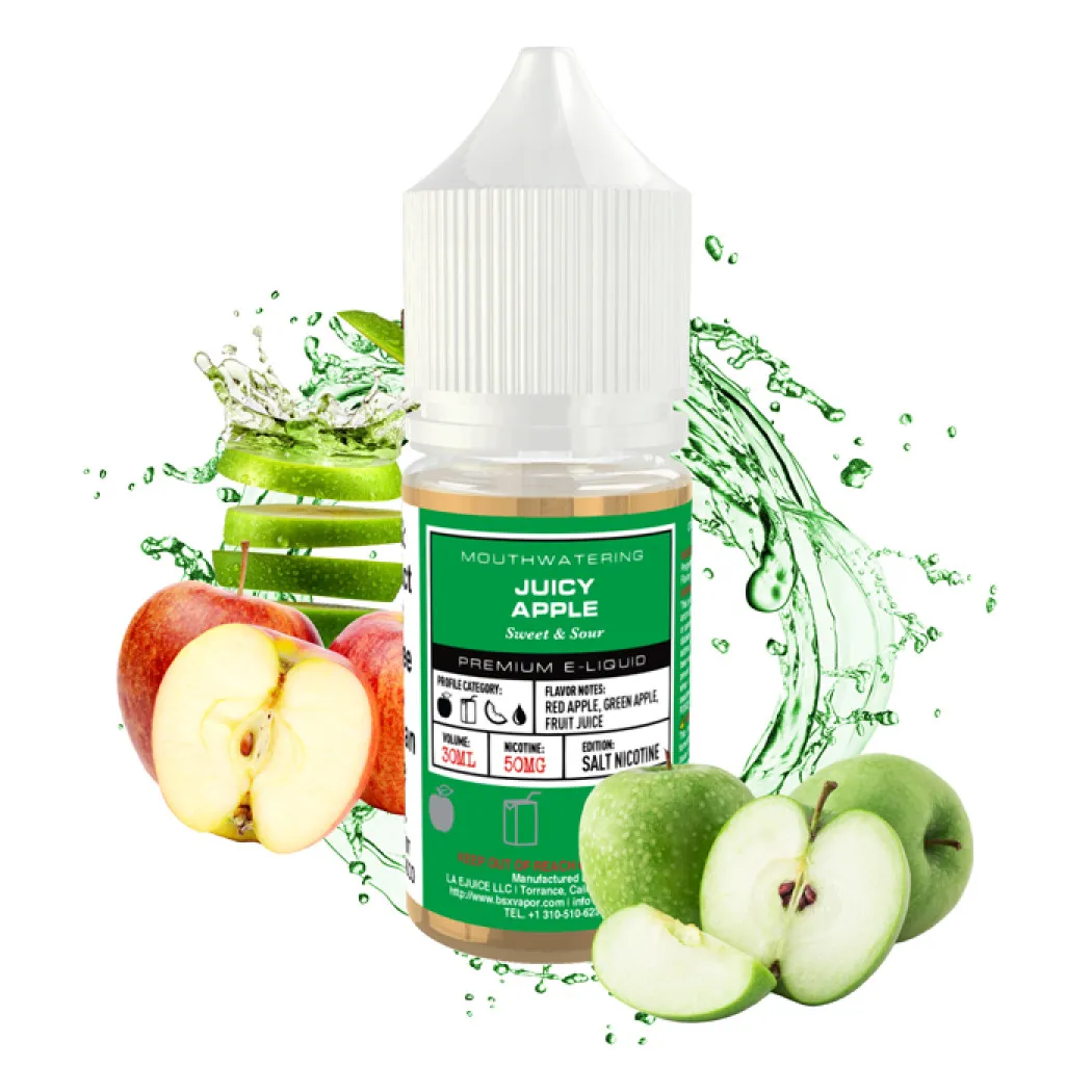 GLAS BASIX BSX NIC SALTS - JUICY APPLE - 30ML