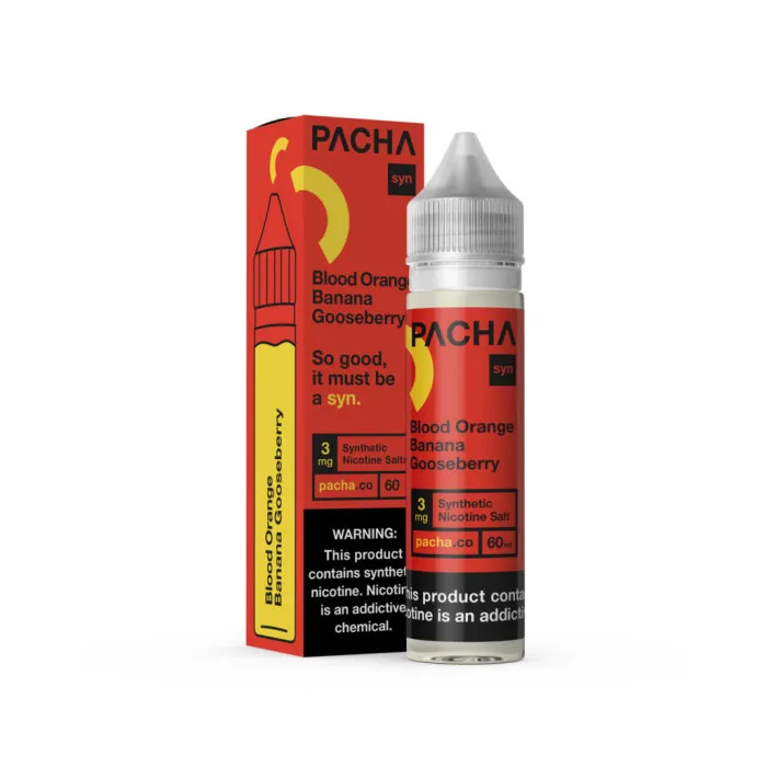 PACHAMAMA TFN - BLOOD ORANGE BANANA GOOSEBERRY - 60ML