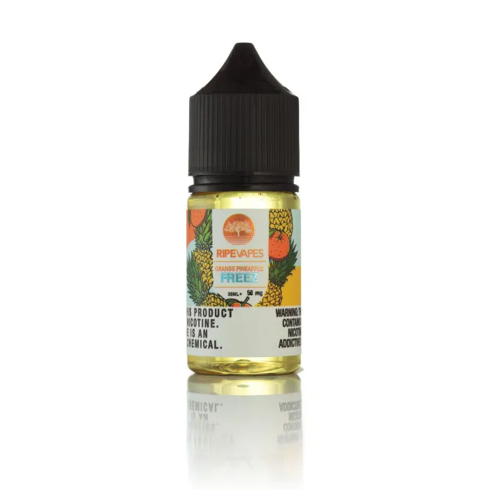 RIPE VAPES HANDCRAFTED JOOSE SALTS TFN - ORANGE PINEAPPLE FREEZ - 30ML RIPE VAPES HANDCRAFTED JOOSE SALTS TFN - ORANGE PINEAPPLE FREEZ - 30ML