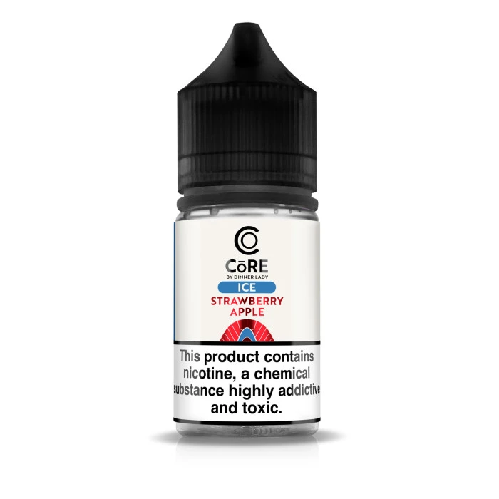 CORE SALT BY DINNER LADY - STRAWBERRY APPLE ICE - 30ML