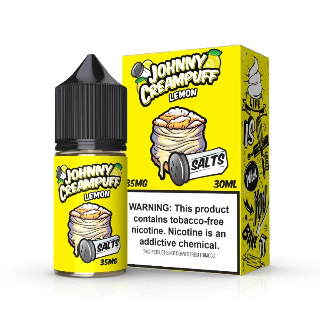 JOHNNY CREAMPUFF SALTS - LEMON - 30ML