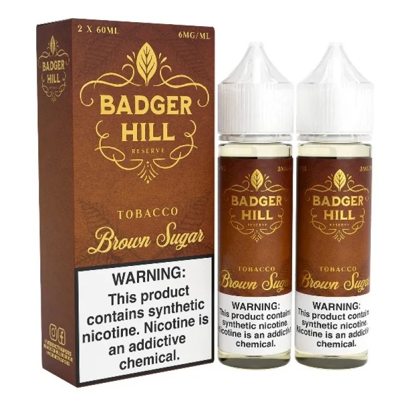 BADGER HILL - BROWN SUGAR - 120ML
