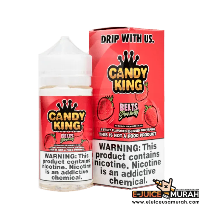 CANDY KING - STRAWBERRY BELTS - 100ML