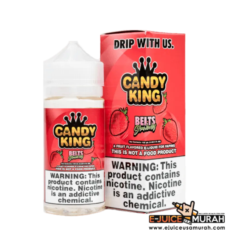 CANDY KING - STRAWBERRY BELTS - 100ML