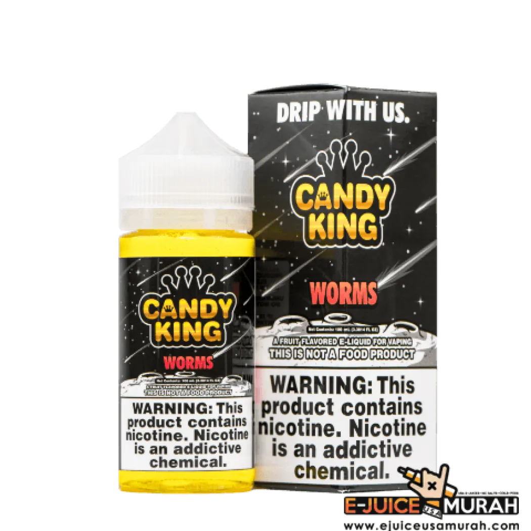 CANDY KING - WORMS - 100ML