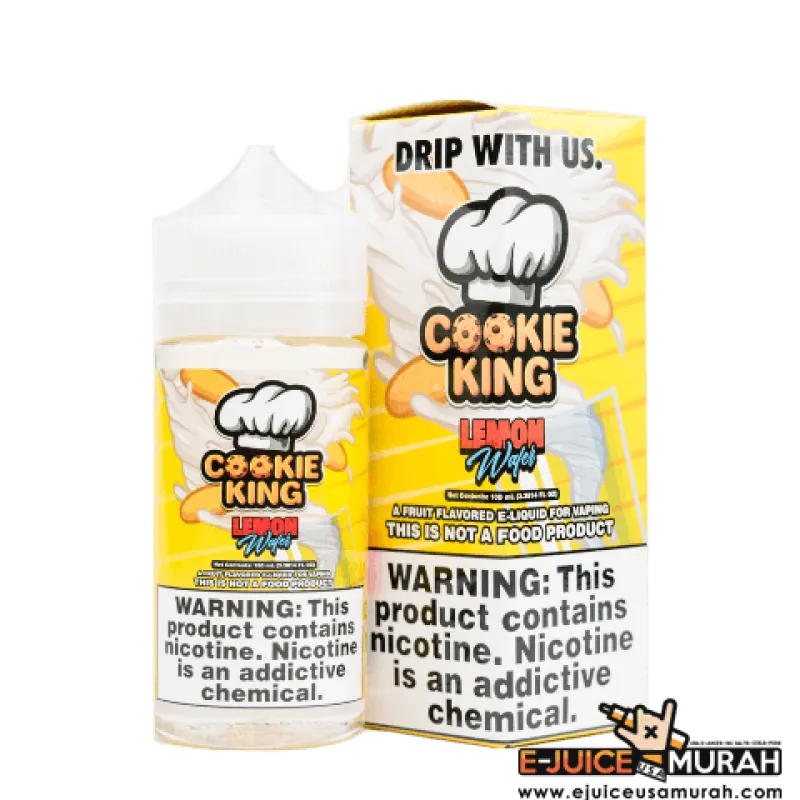 COOKIE KING - LEMON WAFER - 100ML