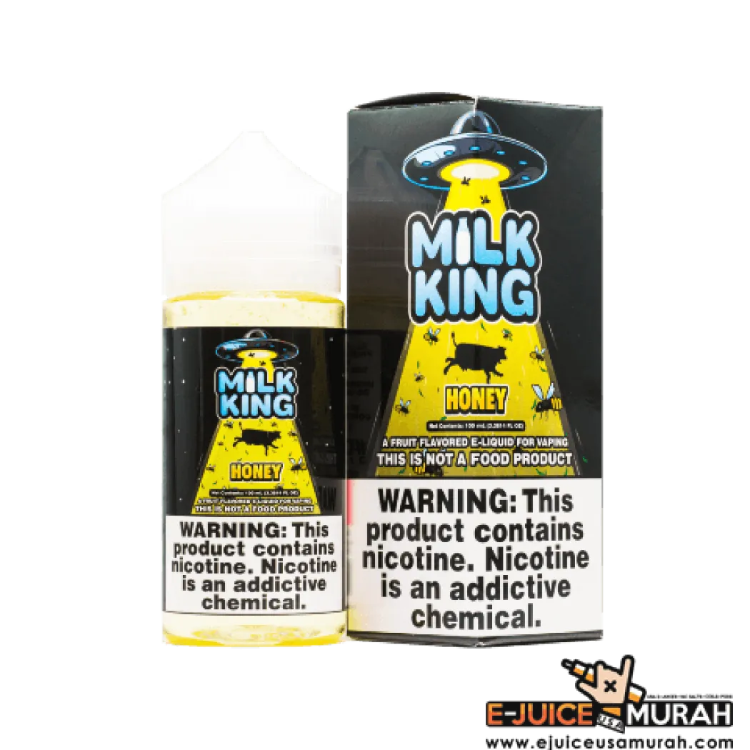 MILK KING - HONEY MILK - 100ML