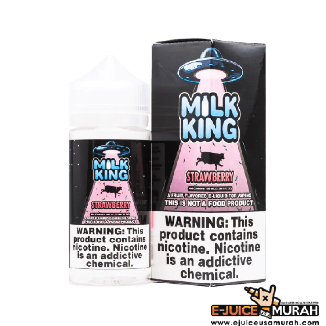 MILK KING - STRAWBERRY MILK - 100ML