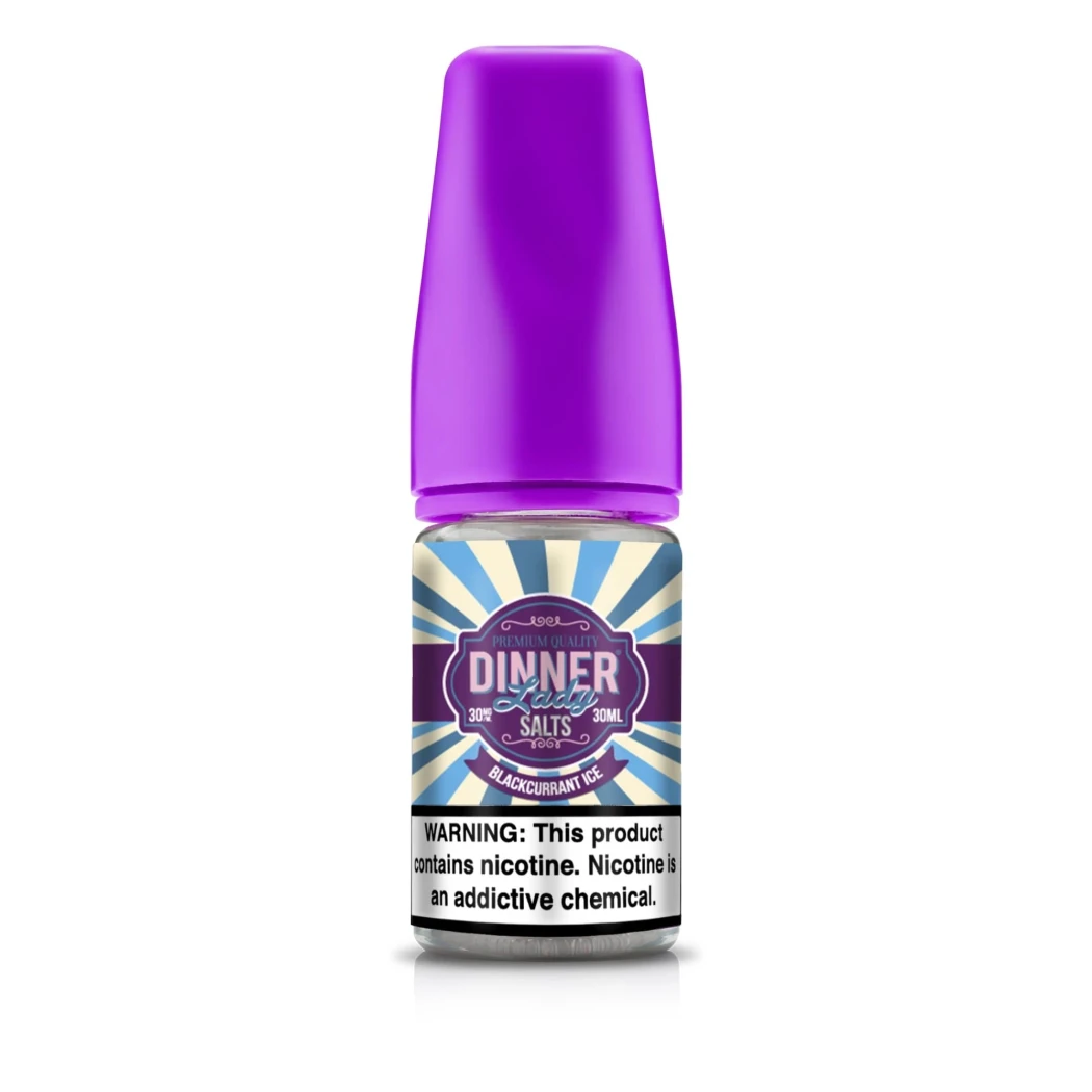 DINNER LADY SALTS FRUITS ICE - BLACKCURRANT ORANGE CRUSH NIC SALT - 30ML