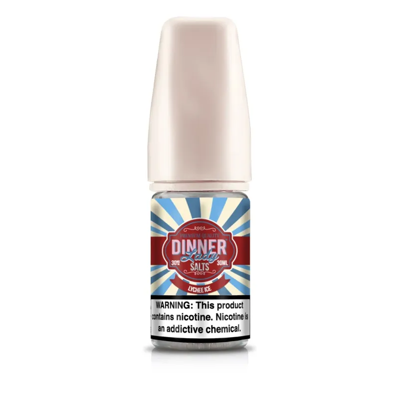 DINNER LADY SALTS FRUITS ICE - LYCHEE ICE NIC SALT - 30ML DINNER LADY SALTS FRUITS ICE - LYCHEE ICE NIC SALT - 30ML