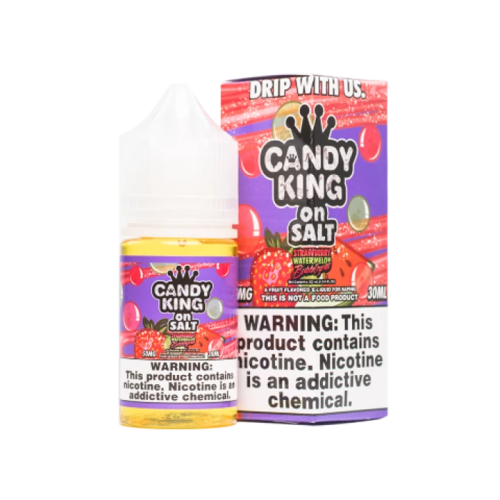 CANDY KING ON SALT - STRAWBERRY WATERMELON BUBBLEGUM - 30ML