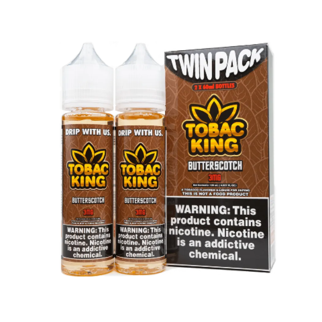 TOBAC KING - BUTTERSCOTCH TOBACCO - 60ML