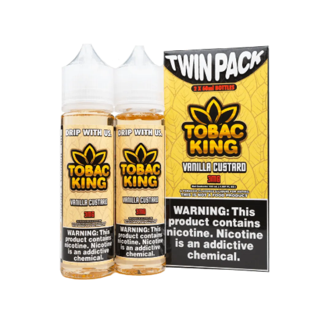 TOBAC KING - VANILLA CUSTARD TOBACCO - 60ML