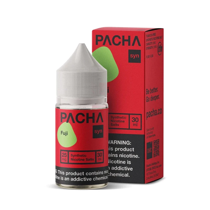 PACHAMAMA SYN SALTS TFN - FUJI APPLE STRAWBERRY NECTARINE - 30ML
