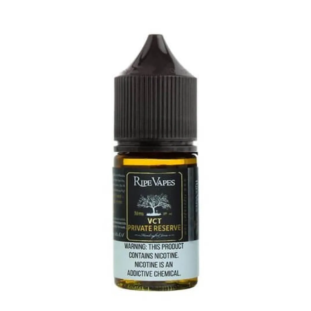 RIPE VAPES PRIVATE RESERVE SALT - VCT BLACK - 30ML