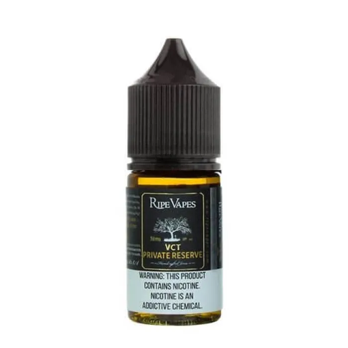 RIPE VAPES PRIVATE RESERVE SALT - VCT BLACK - 30ML
