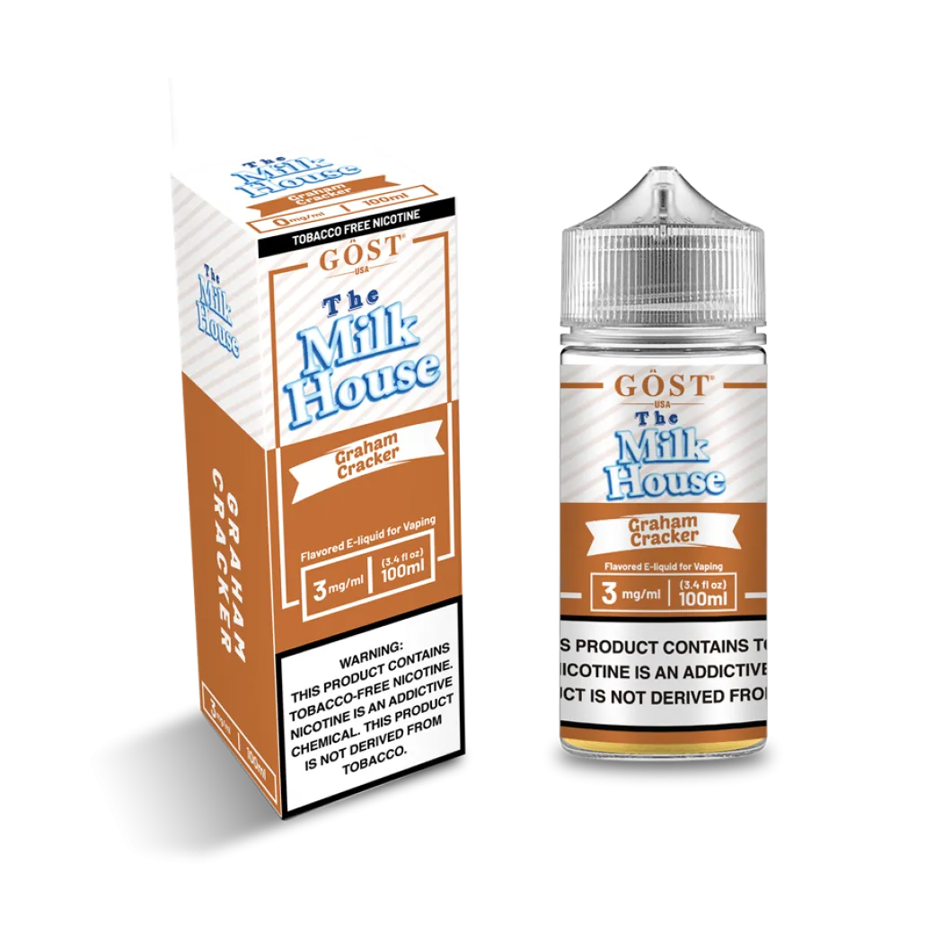 THE MILK HOUSE BY GOST VAPOR - GRAHAM CRACKER - 100ML