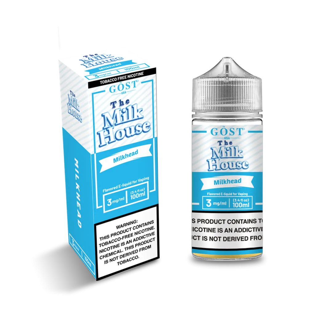 THE MILK HOUSE BY GOST VAPOR - MILKHEAD - 100ML