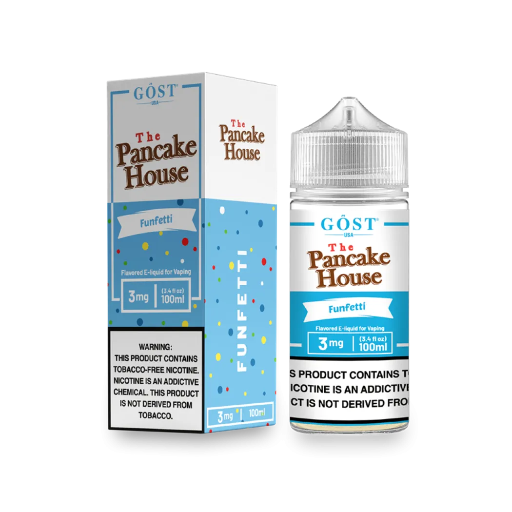 THE PANCAKE HOUSE BY GOST VAPOR - FUNFETTI - 100ML
