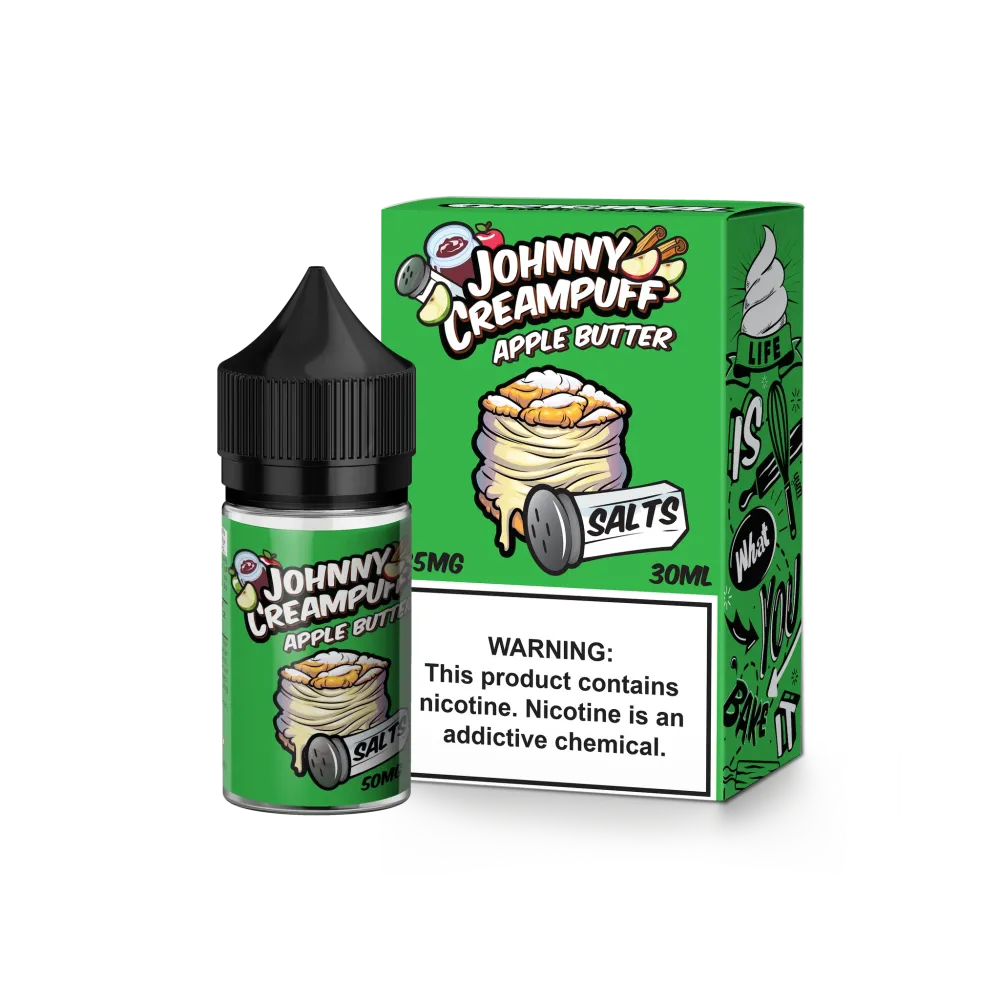 JOHNNY CREAMPUFF SALTS - APPLE BUTTER - 30ML