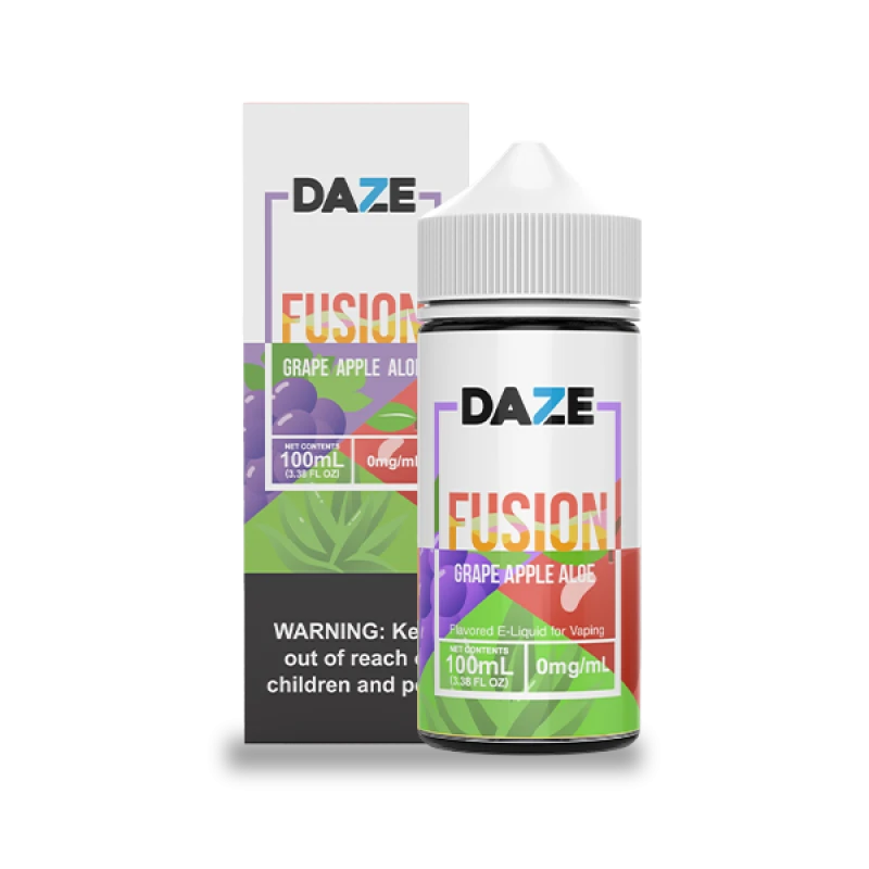 7DAZE FUSION TFN - GRAPE APPLE ALOE - 100ML 7DAZE FUSION TFN - GRAPE APPLE ALOE - 100ML