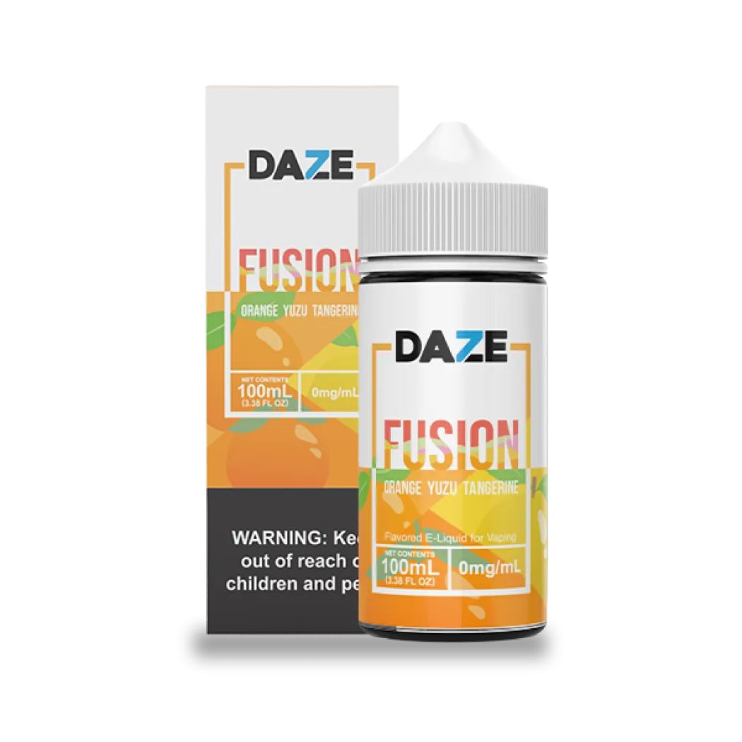 7DAZE FUSION TFN - ORANGE YUZU TANGERINE - 100ML