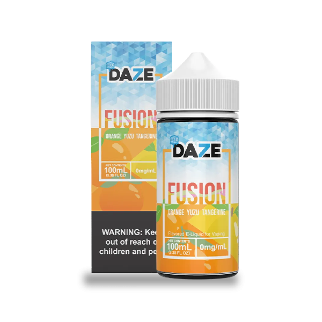 7DAZE FUSION TFN - ORANGE YUZU TANGERINE ICED - 100ML