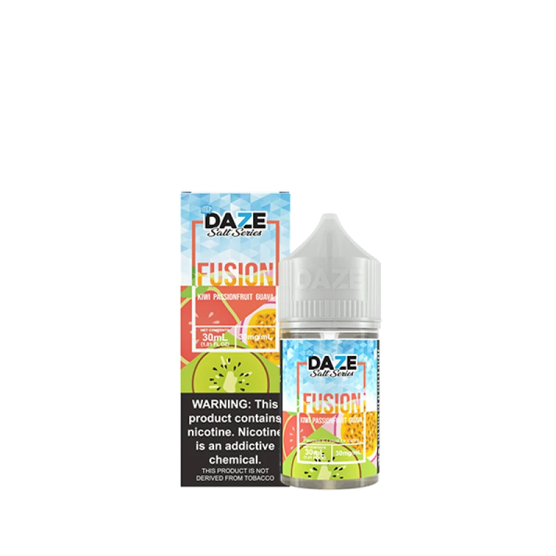 7DAZE FUSION TFN SALT - KIWI PASSIONFRUIT GUAVA ICED - 30ML