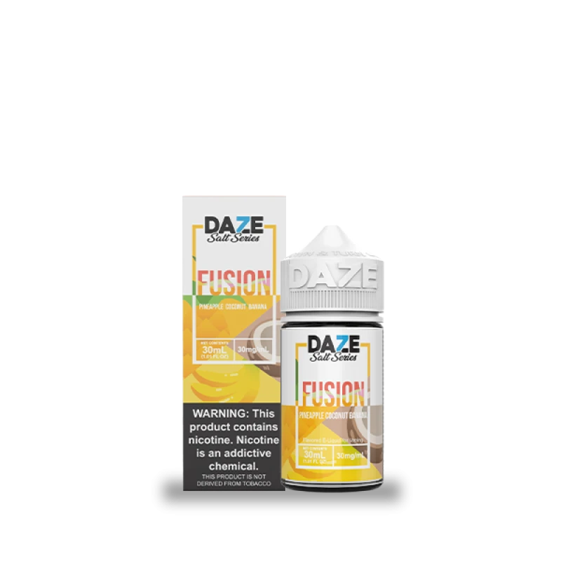 7DAZE FUSION TFN SALT - PINEAPPLE COCONUT BANANA - 30ML