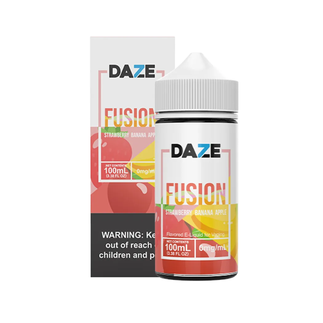 7DAZE FUSION TFN - STRAWBERRY BANANA APPLE - 100ML
