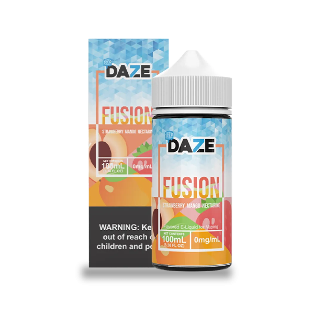 7DAZE FUSION TFN - STRAWBERRY MANGO NECTARINE ICED - 100ML
