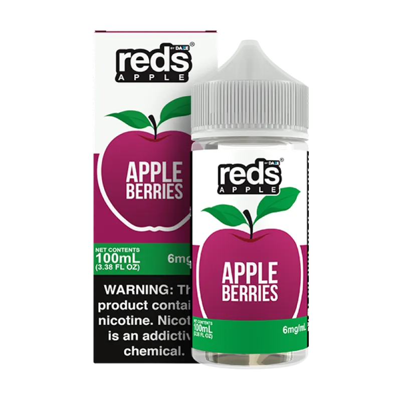 7DAZE REDS APPLE JUICE - BERRIES - 100ML 7DAZE REDS APPLE JUICE - BERRIES - 100ML