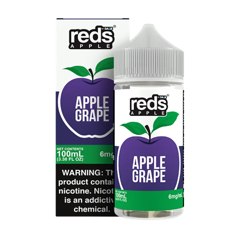7DAZE REDS APPLE JUICE - GRAPE - 100ML 7DAZE REDS APPLE JUICE - GRAPE - 100ML