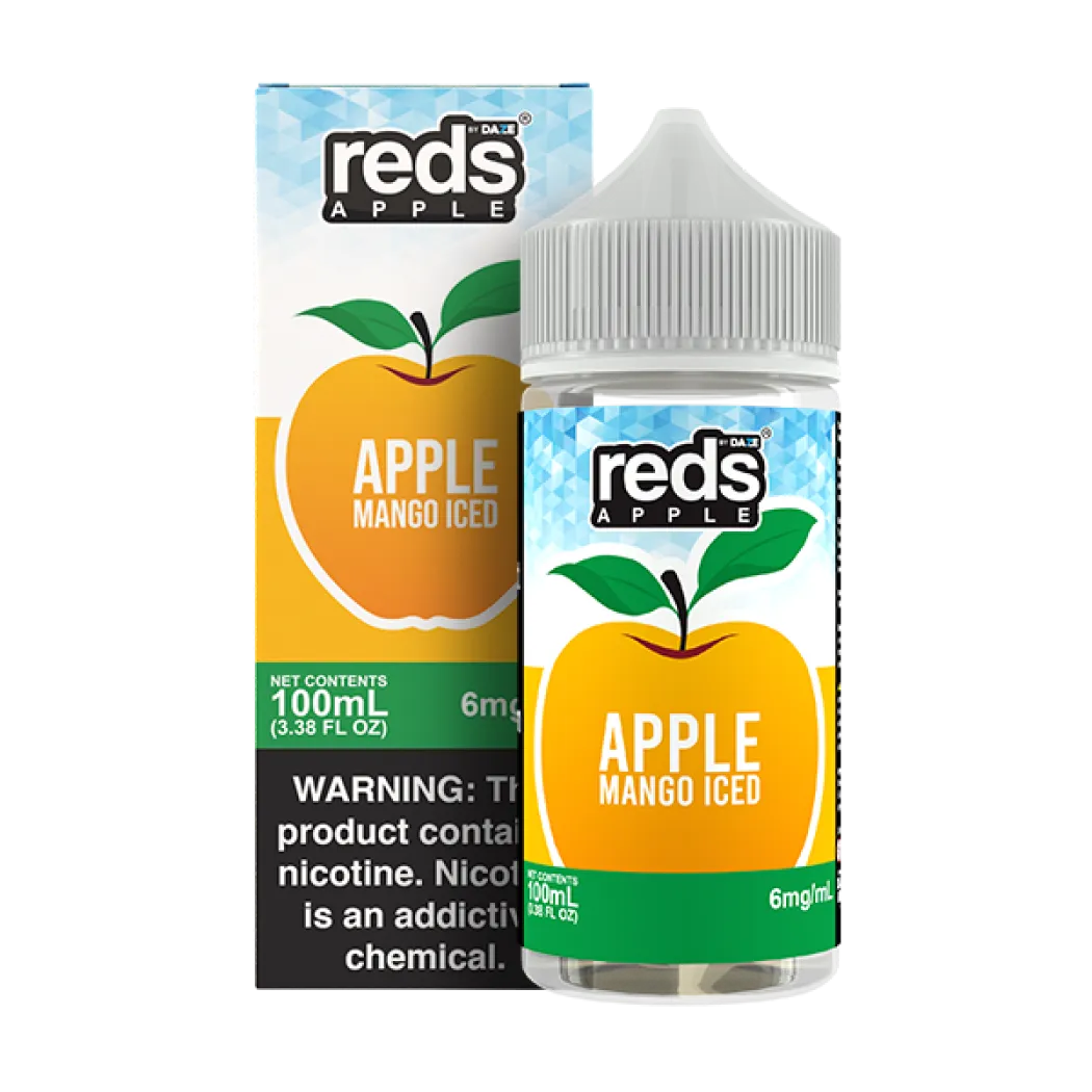 7DAZE REDS APPLE JUICE - MANGO ICED - 100ML