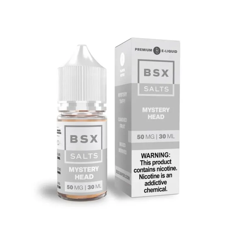 GLAS BASIX BSX NIC SALTS - MYSTERY HEAD - 30ML