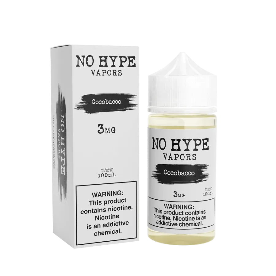NO HYPE VAPORS - COCOBACCO - 100ML