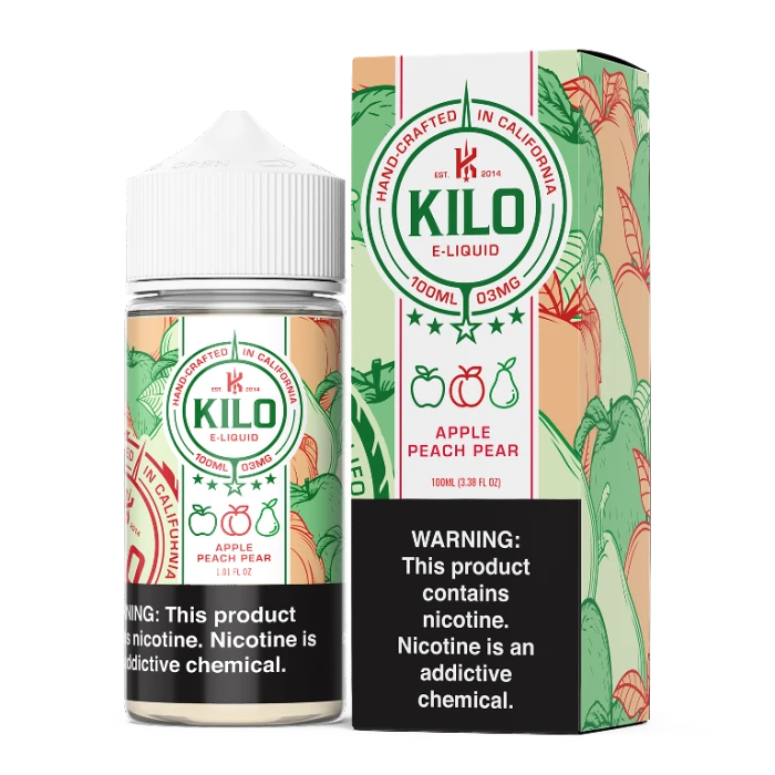 KILO REVIVAL - APPLE PEACH PEAR - 100ML