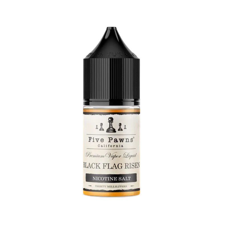 FIVE PAWNS SALT - BLACK FLAG RISEN - 30ML FIVE PAWNS SALT - BLACK FLAG RISEN - 30ML